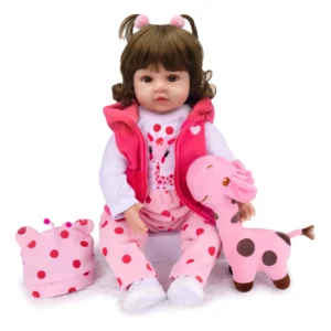 Bebê Reborn Menina Silicone Realista