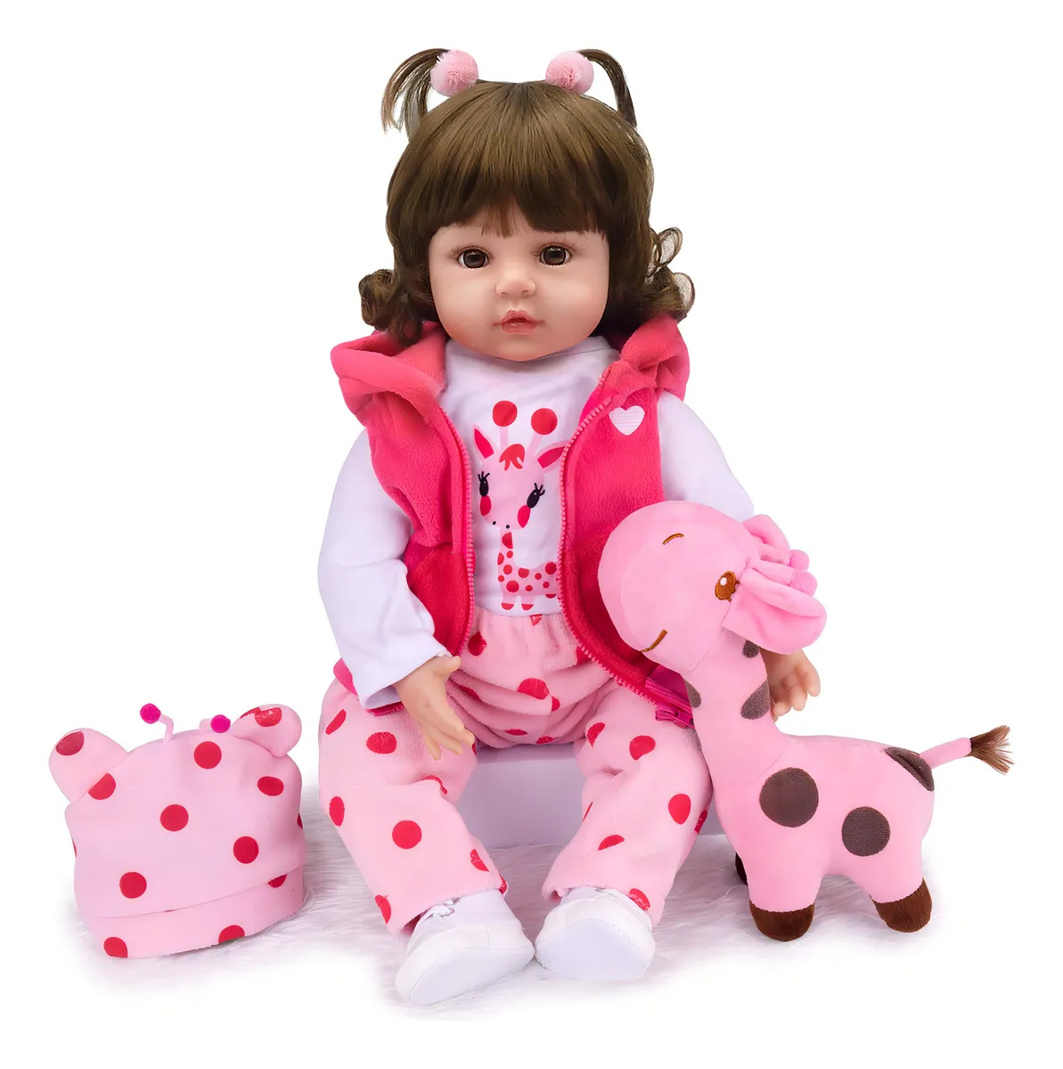 Bebê Reborn Menina Silicone Realista