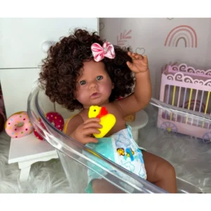 Bebê Reborn Princesa Preta