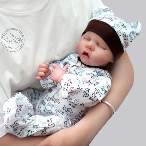 Bebê Reborn Menino Urso - Mamãe de Reborn