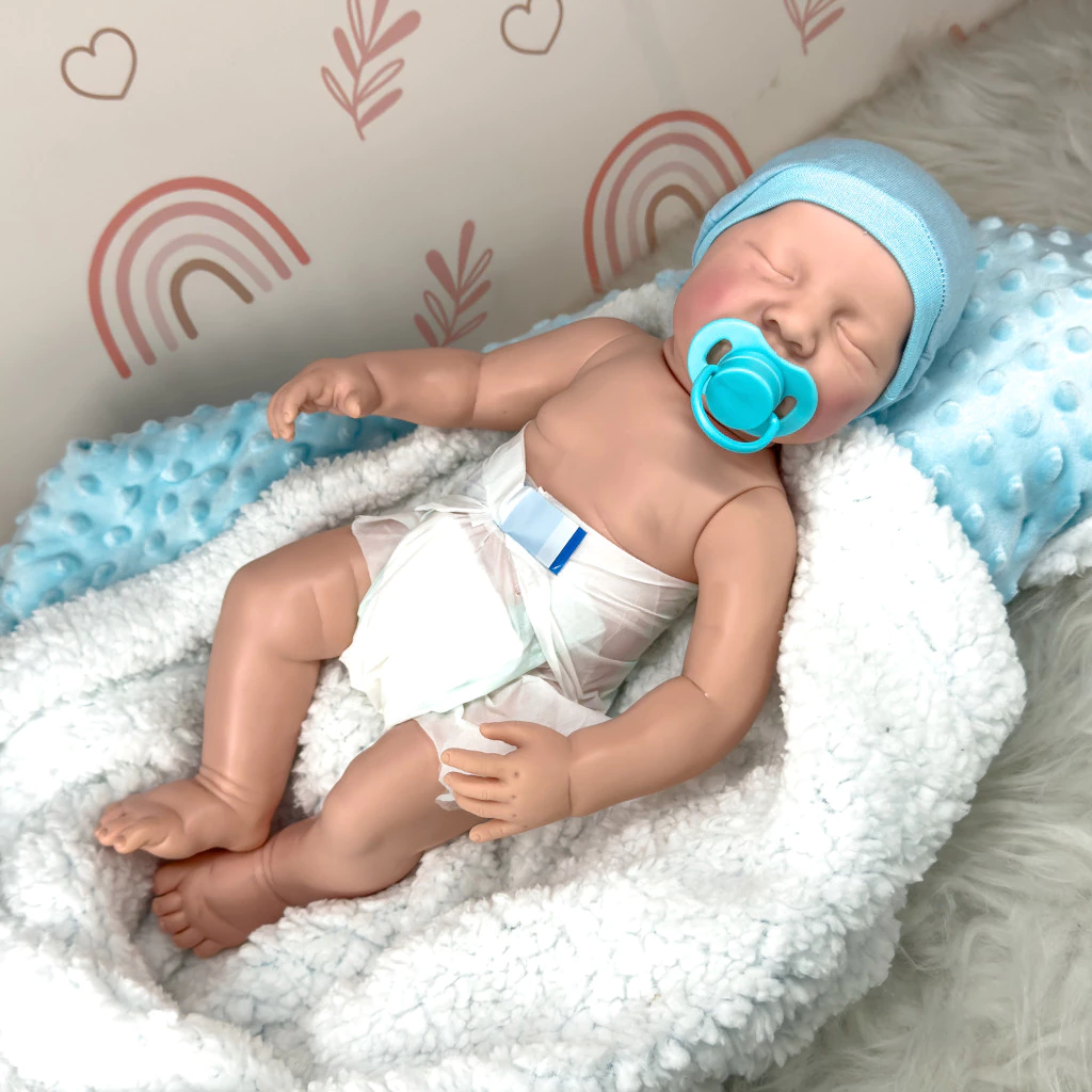 Bebê Reborn Menino Vinil Siliconado